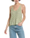 Meiven Knit Top In Green