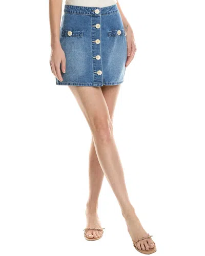Meiven Mini Skirt In Blue