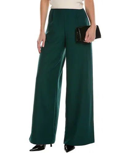 Meiven Pleated Pull-on Pant In Green