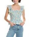 Meiven Top In Blue