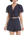 Meiven Top In Blue