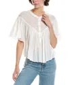 Meiven Top In White