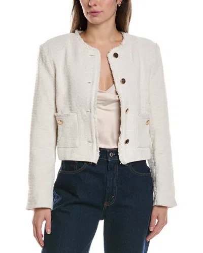 Meiven Tweed Jacket In Beige