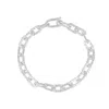 Mejoma Women's Ancient Elegant Radiance Chunky Silver Chain Bracelet In Silver