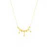 Mejoma Women's Dripping Gold Melting Necklace In Gold