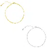 Mejoma Women's Gold / Silver Italian Style Snake Silver & Gold Chain Bracelet Set In Multi