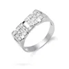 Mejoma Women's Sterling Silver Pave Mum Signet Ring In Silver