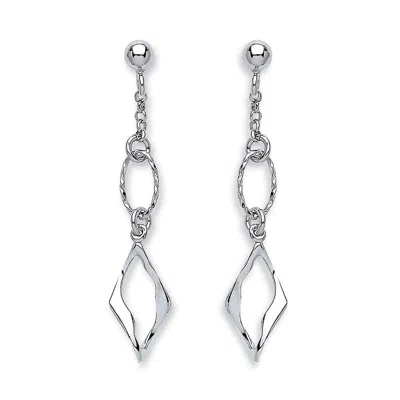 Mejoma Women's Urban Rhythm Sterling Silver Drop Earrings