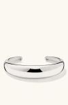 Mejuri 13mm Dôme Cuff Bracelet In Brown