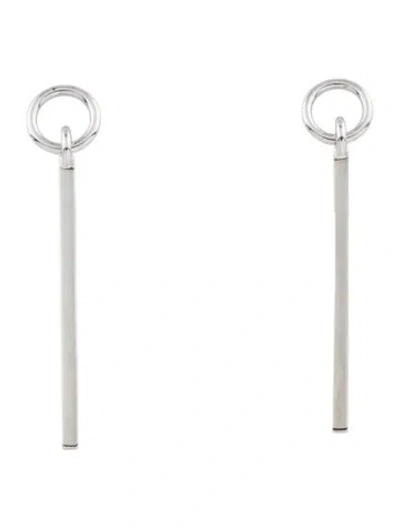 Pre-owned Mejuri 14k Bar Hoop Earring Enhancers In Multicolor