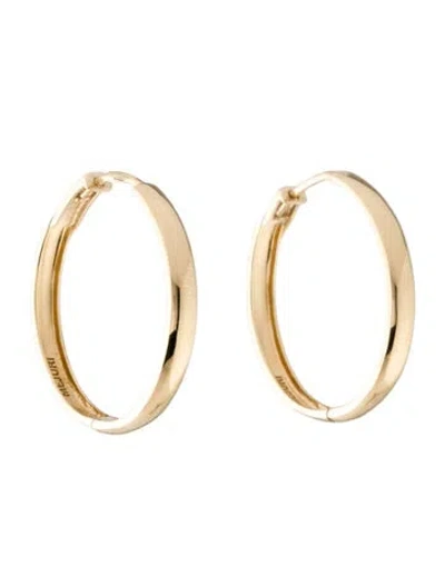 Pre-owned Mejuri 14k Bold Large Hoop Earrings In Multi
