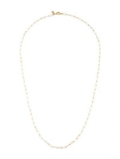 Pre-owned Mejuri 14k Boyfriend Bold Chain Necklace, 18" In Multicolor