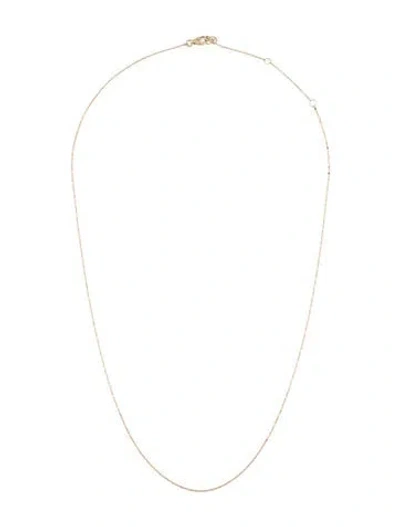 Pre-owned Mejuri 14k Cable Link Chain Necklace, 18" In Multi