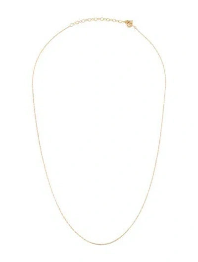 Pre-owned Mejuri 14k Chain Link Necklace, 18" In Multi