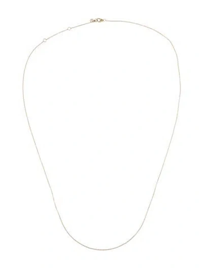 Pre-owned Mejuri 14k Chain Link Necklace, 22" In Multi