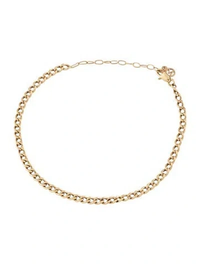 Pre-owned Mejuri 14k Curb Bracelet, 7.5" In Multicolor