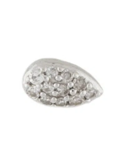 Pre-owned Mejuri 14k Diamond Single Stud Earring In Multi