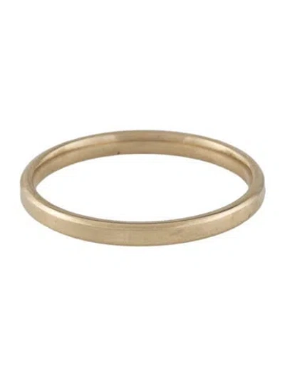 Pre-owned Mejuri 14k Smooth Band In Multicolor