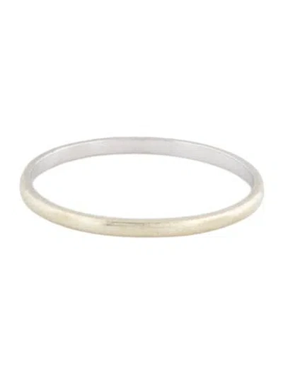 Pre-owned Mejuri 14k Stackable Band In Multicolor
