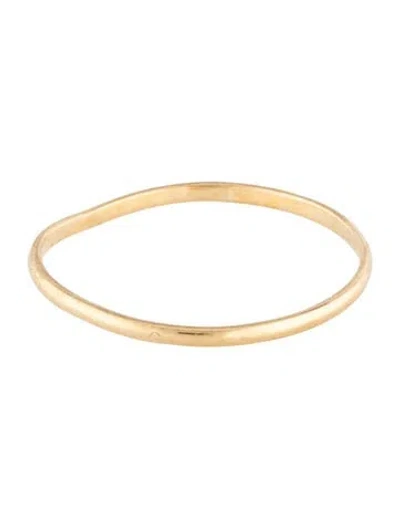 Pre-owned Mejuri 14k Stacking Band In Multicolor
