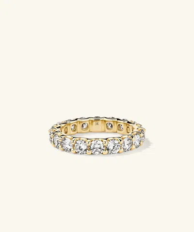 Mejuri 3.5mm Lab Grown Diamond Eternity Band In White