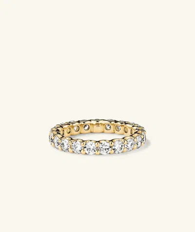Mejuri 3mm Lab Grown Diamond Eternity Band In White
