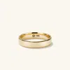Mejuri 4mm Smooth Band In Yellow