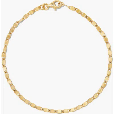 Mejuri Anchor Chain Bracelet In Gold