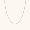 MEJURI BABY BOX CHAIN NECKLACE