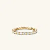 Mejuri Baguette Diamond Eternity Band In White