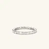 Mejuri Baguette Diamond Eternity Band In White