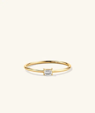 Mejuri Baguette Stacker Ring
