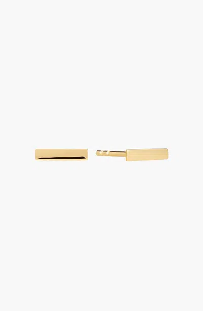 Mejuri Bar Studs In Gold