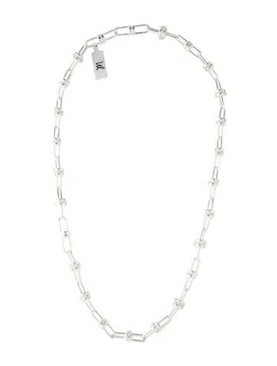 Pre-owned Mejuri Base Chain Convertible Necklace, 20" In Multicolor