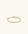 Mejuri Beaded Ring In Yellow
