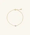 Mejuri Beverly Bracelet In White