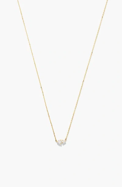 Mejuri Beverly Necklace In Brown