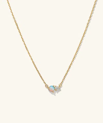 Mejuri Beverly Necklace In White