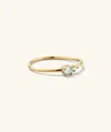 Mejuri Beverly Ring In White