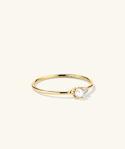 Mejuri Beverly Ring In White
