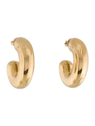 Pre-owned Mejuri Billie Hoop Earrings In Multicolor
