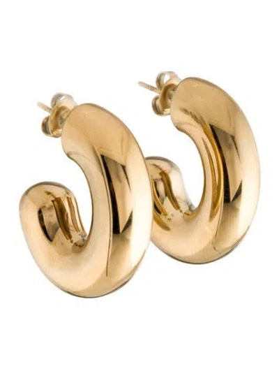 Pre-owned Mejuri Billie Hoop Earrings In Multicolor
