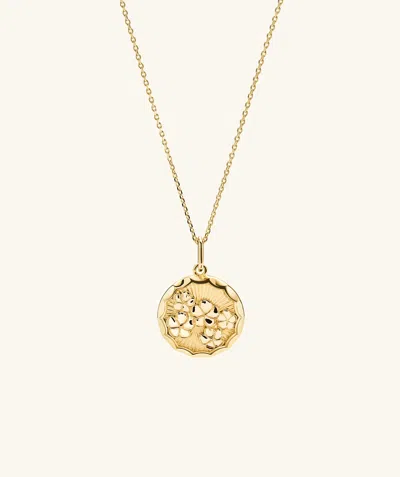 Mejuri Blossom Pendant Necklace In Gold
