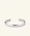 Mejuri Bold Cuff In White