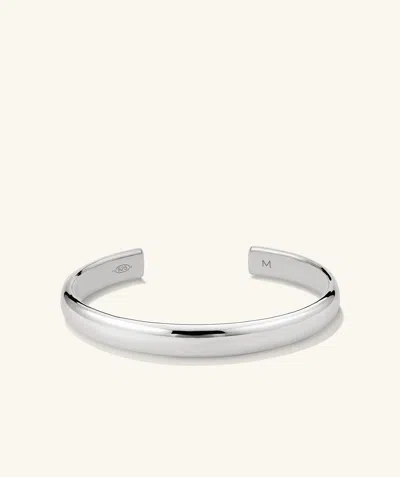 Mejuri Bold Cuff In Metallic