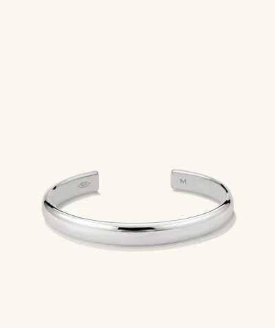 Mejuri Bold Cuff In White