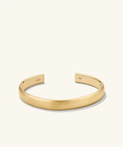 Mejuri Bold Cuff In Yellow