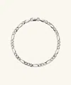 Mejuri Bold Figaro Chain Bracelet