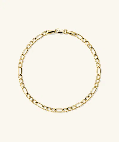 Mejuri Bold Figaro Chain Bracelet