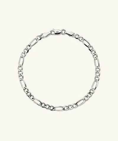 Mejuri Bold Figaro Chain Bracelet